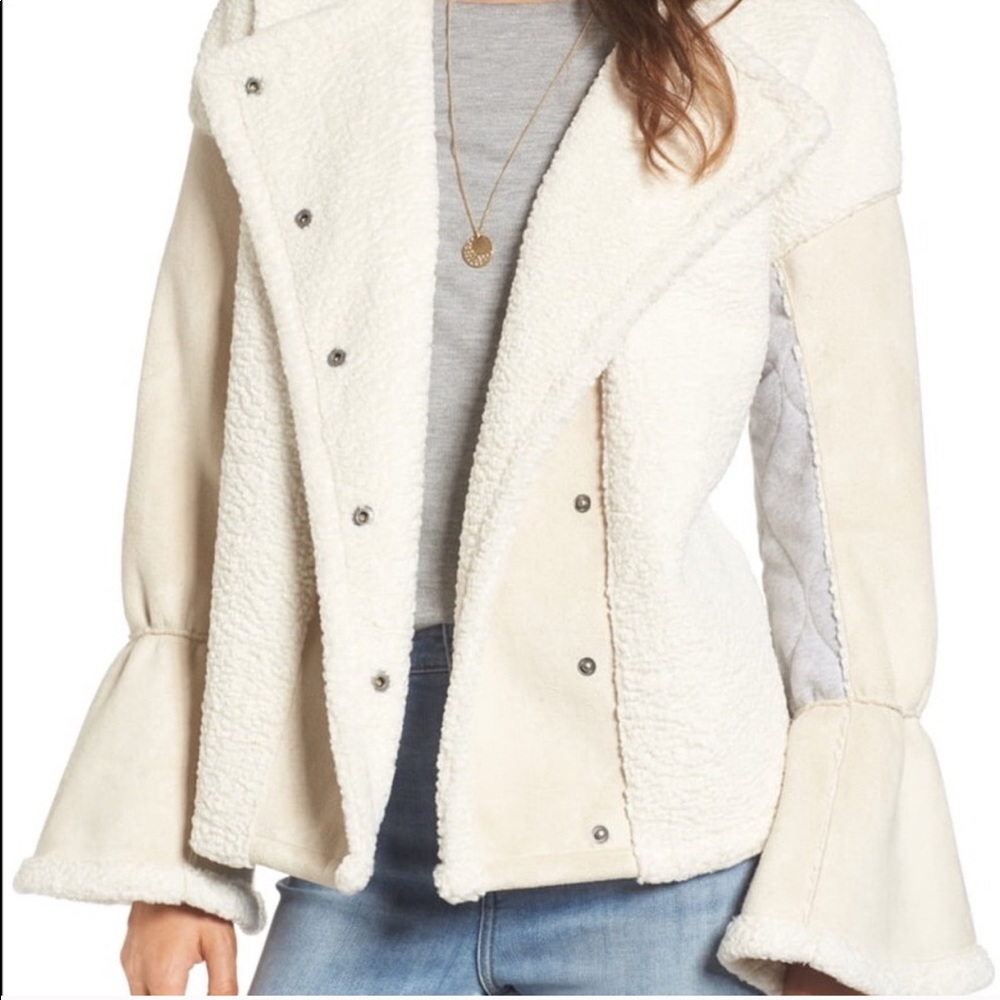 Treasure & Bond X Something Navy coat